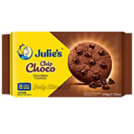Julie’s Chip Choco Chocolate Cookies 208g