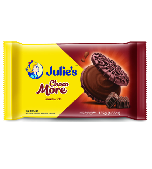 Julie’s Choco More Sandwich – 132g