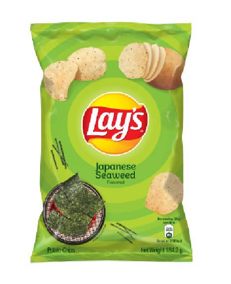 Lays Japanese Seaweed – 184.2g