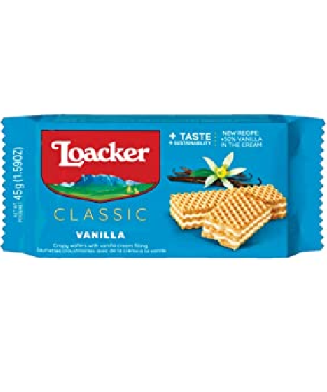 Loacker Classic Vannila – 45g