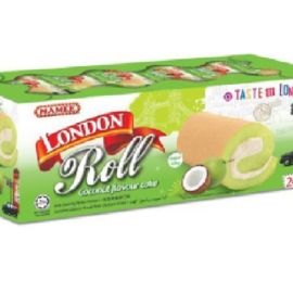 London ROll Coconut Pandan cake – 16g*20 pieces