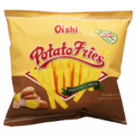 Oishi Potato Fries Plain Salted – 50g