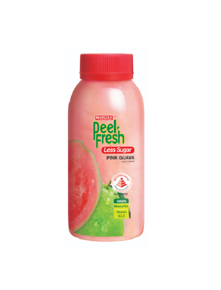 Marigold –  Peel fresh Pink Guava Drink – 250ml