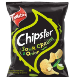 Twisties Chipster Sour Cream & Onion – 60g