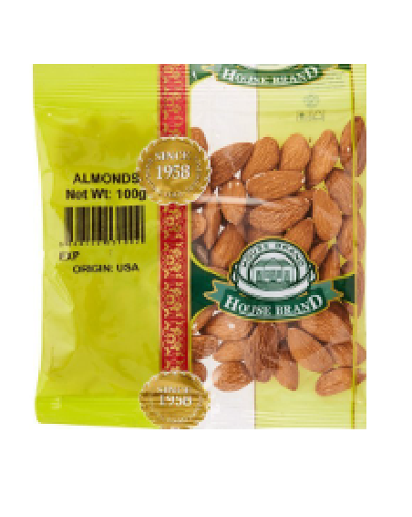 House Brand Almonds – 100g