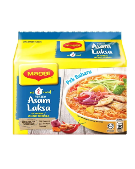 Maggi Persia Asam Laksa 2 min Instant Noodles 5*78g