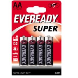 Eveready Battery –  Super Heavy Duty (AA) 4s