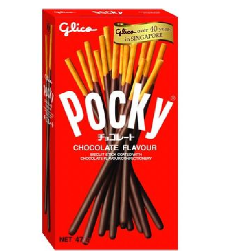 Glicq Pocky Chocolate flavour – 47g