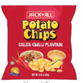 Jack & Jill Potato Chips Salsa Chilli Flavour- 22g