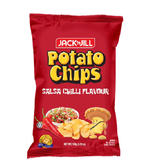 Jack & Jill potato Chips Salsa Chilli flavour – 150g