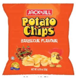 Jack & Jill Potato Chips Barbecue Flavour -22g
