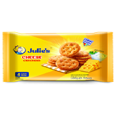 Julie’s Cheese Crackers – 100g