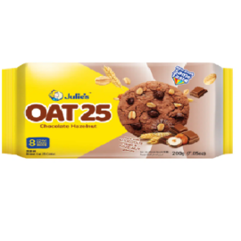 Julie’s Oat 25 Chocolate Hazelnut – 200g