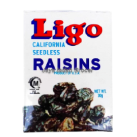 Ligo Seedless Raisins Flavour Black – 30g