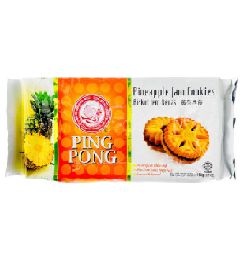 Hup Seng Pineapple Jam Cookies – 168g