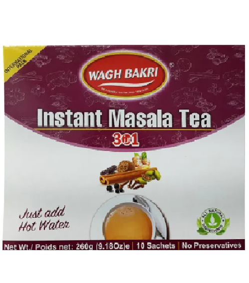 Wagh Bakri Instant Masala Tea – 260g