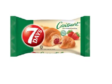 7 Days Strawberry Croissant -60g
