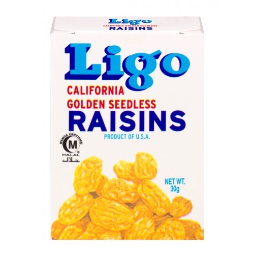 Ligo Seedless Raisins Golden Flavour – 30g