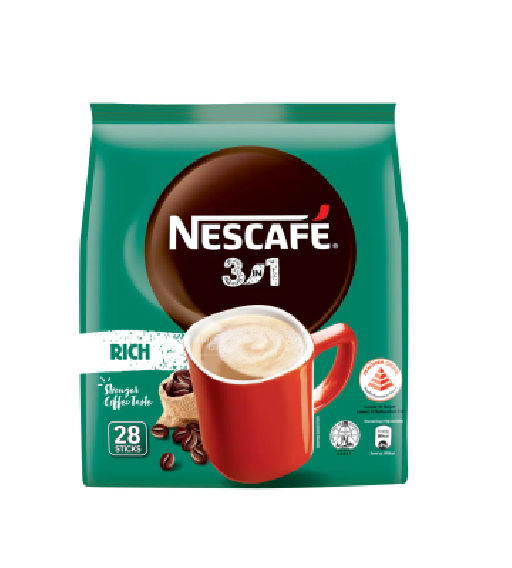 Nescafe 3 in 1 Rich Flavour – 19g*30 Sticks pack