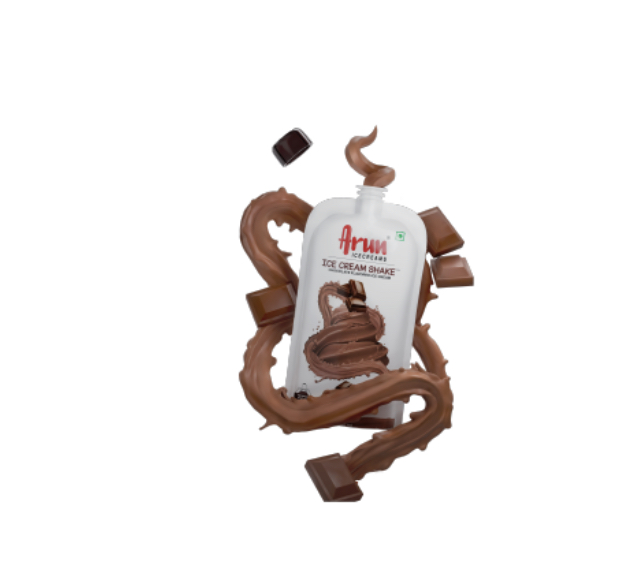 Arun ice cream shake chocolate flavor 90ml