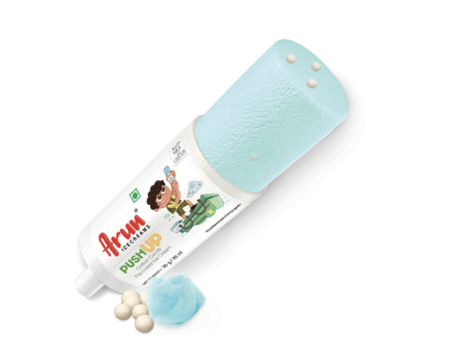 Arun ice creams Push -Up cotton candy 60ml