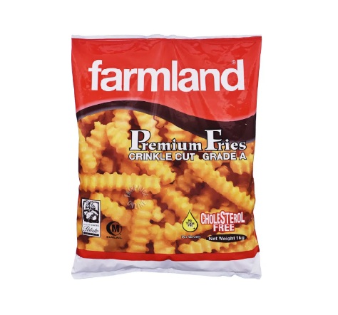 Farmland Frozen Premium Fries Crinkle cut -1kg