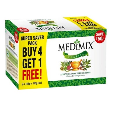 Medimix Super Saver Pack -Buy 4 Get 1 Free