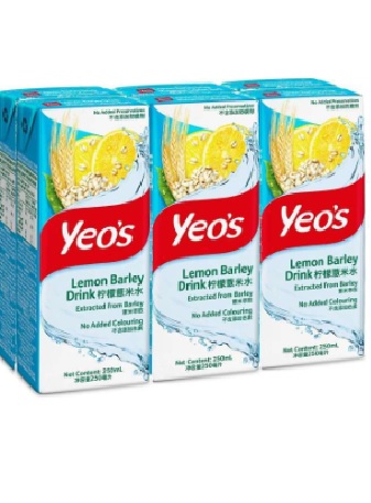 Yeo’s Lemon Barley Drink -250ml