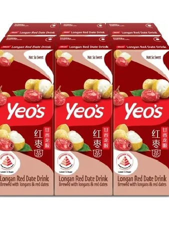 Yeo’s Longan Red Dates Drink -250 ml