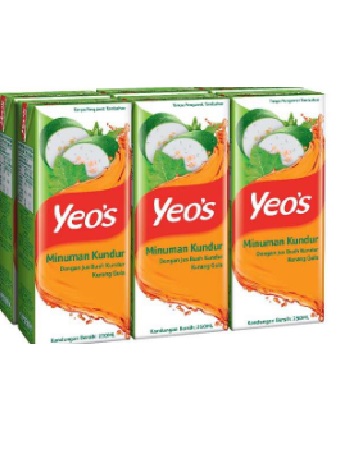 Yeo’s Winter Melon Tea With Juice -6*250 ml