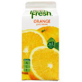 Peel Fresh Regular Orange -250ml