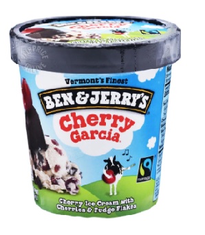 Ben & Jerry Cherry Garcia  Ice Cream -120ml