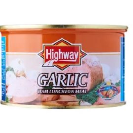 Highway Luncheon Meat -Garlic(Ham) -397g