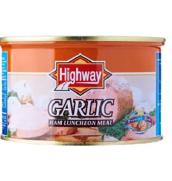 Highway Luncheon Meat -Garlic(Ham) -397g