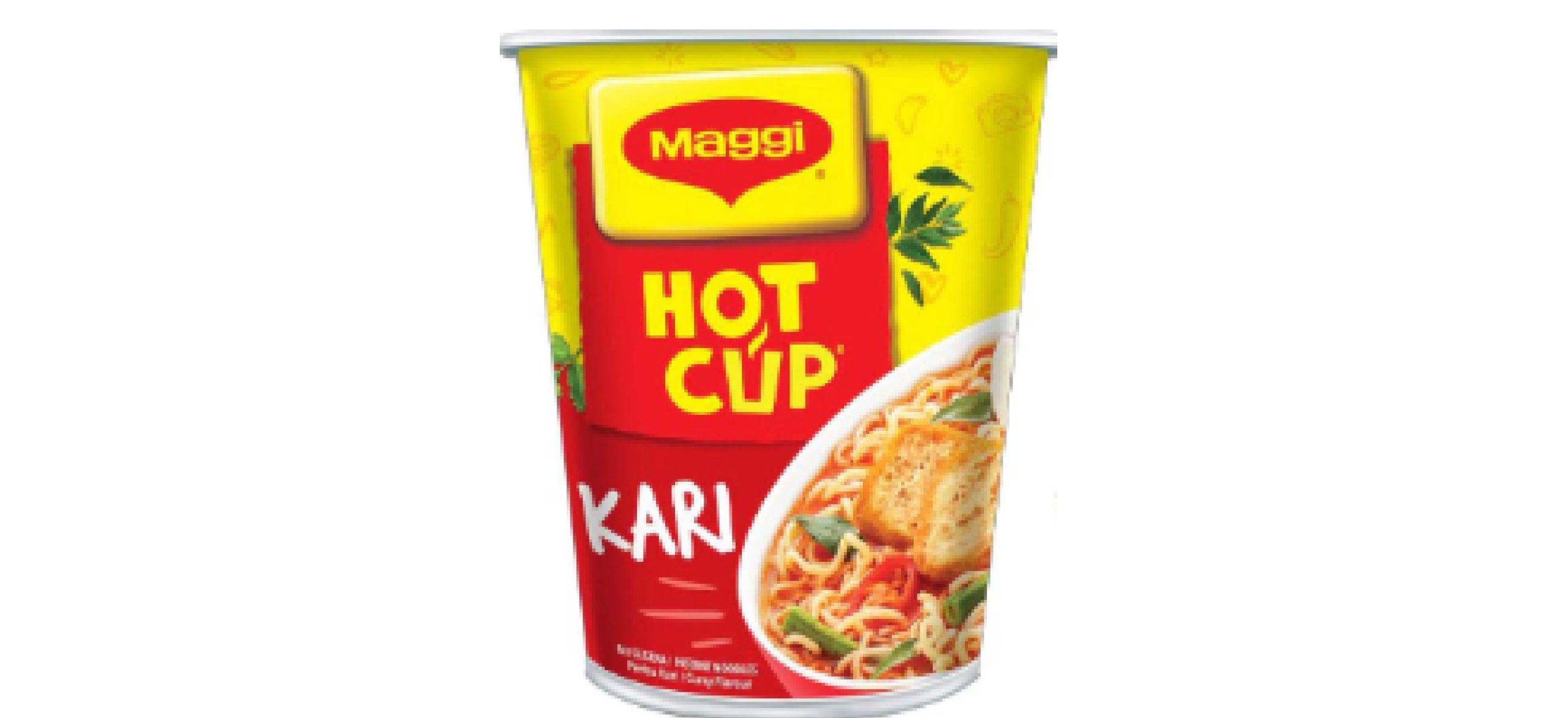 Maggi Hot Cup Kari -58g