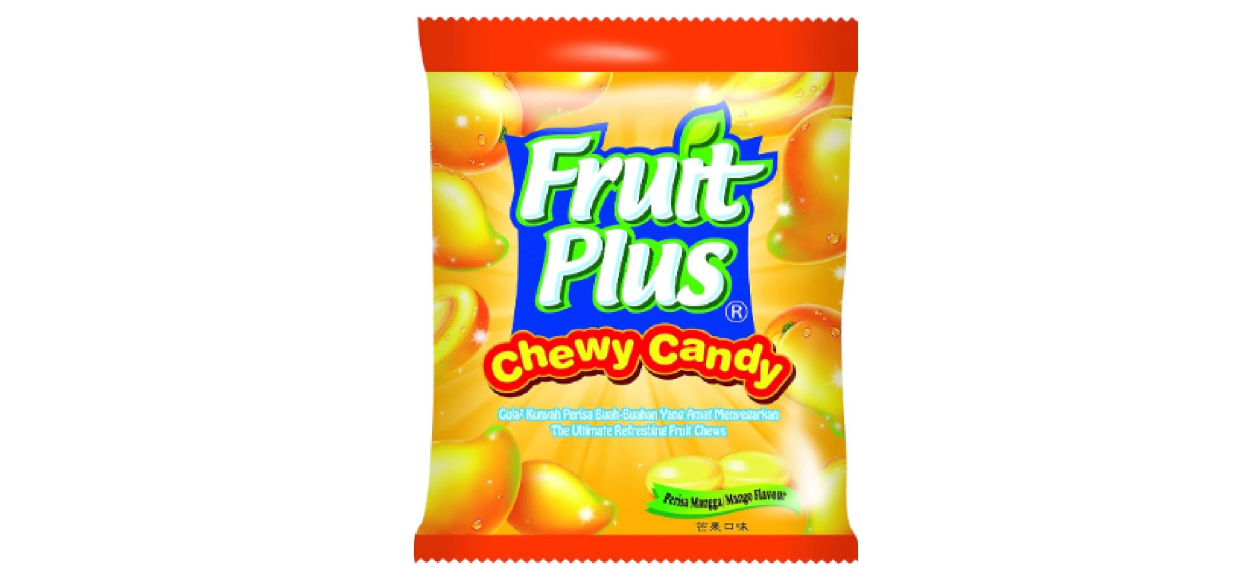 Fruit Plus Chewy Candy Mango Flavour -150g