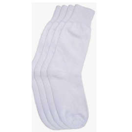 School Socks White