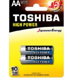 Toshiba AA Alkaline 2pcs Battery Pack