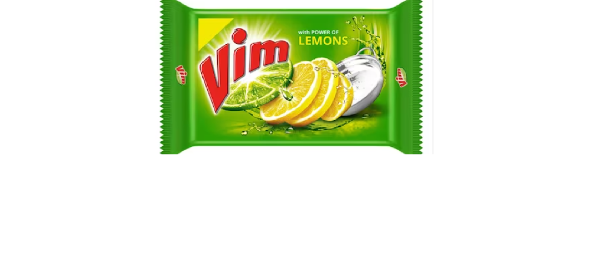 Vim Lemon Dishwash Bar -135g