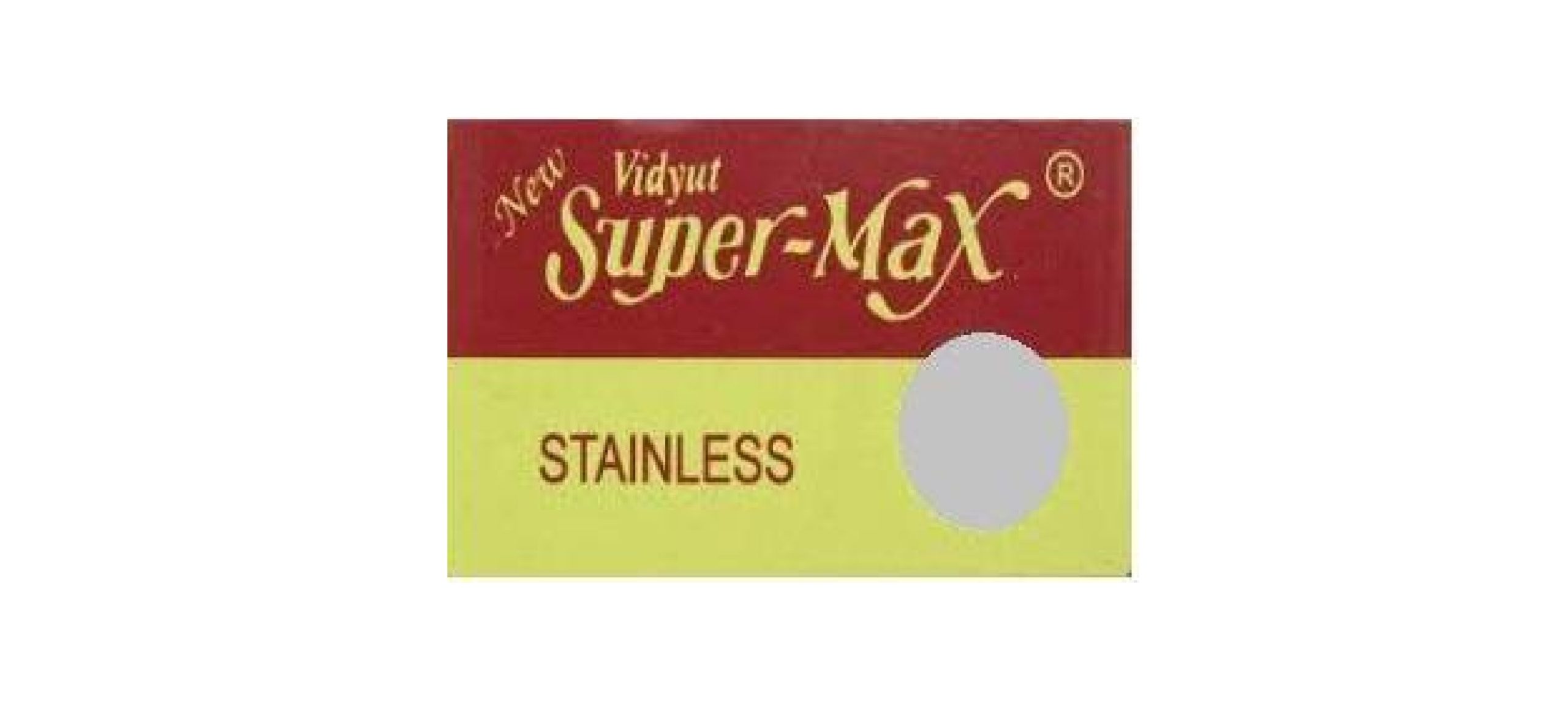 New Supermax Stainless 5 Blade