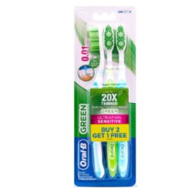 Ultrathin Green Sensitive Buy 2 get 2 Free (oralB) Tooth Brush